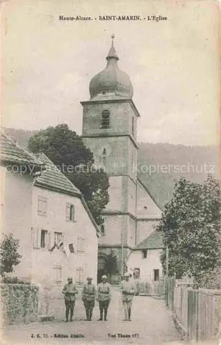 AK / Ansichtskarte  Saint-Amarin_St-Amarin_Alsace_68_Haut_Rhin Eglise