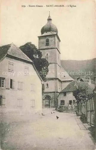 AK / Ansichtskarte  Saint-Amarin_St-Amarin_Alsace_68_Haut_Rhin Eglise