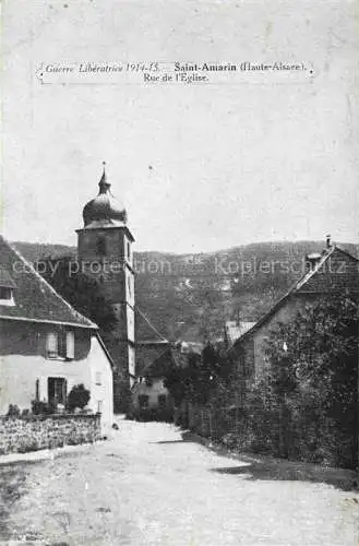 AK / Ansichtskarte  Saint-Amarin_St-Amarin_Alsace_68_Haut_Rhin Rue de l'Eglise