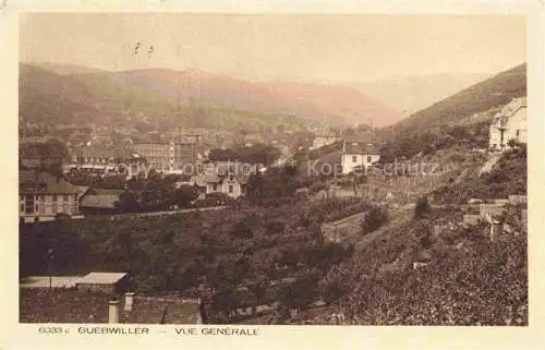 AK / Ansichtskarte  Guebwiller_Elsass_68_Haut-Rhin Vue générale et les Vosges