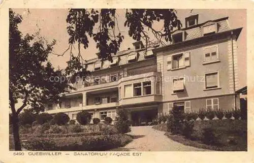 AK / Ansichtskarte  Guebwiller_Elsass_68_Haut-Rhin Sanatarium facade est