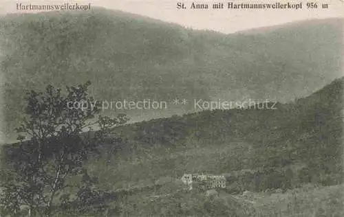 AK / Ansichtskarte  Hartmannsweilerkopf_Hartmannsweillerkopf_68_Haut-Rhin mit St Anna