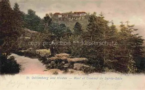 AK / Ansichtskarte  Ste-Odile_Selestat-Erstein_68_Bas-Rhin St Odilienberg und Kloster