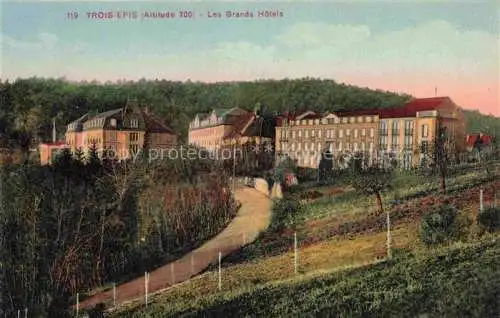 AK / Ansichtskarte  Trois_Epis_Haut_Rhin_Elsass Les Grands Hotels