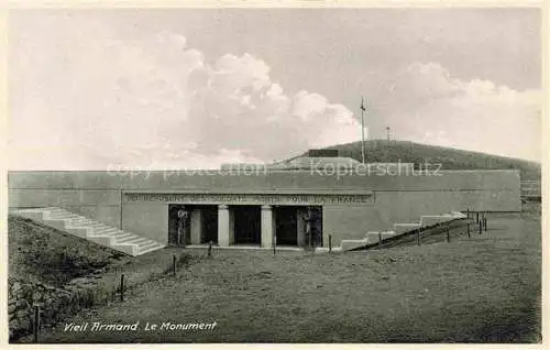 AK / Ansichtskarte  Vieil_Armand_Hartmannswillerkopf Le Monument