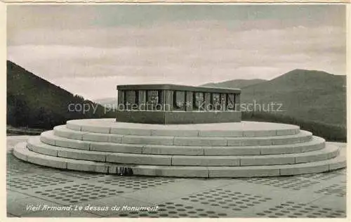 AK / Ansichtskarte  Vieil_Armand_Hartmannswillerkopf Le dessus du Monument