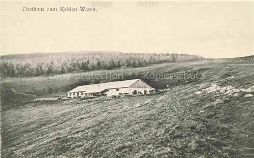 AK / Ansichtskarte  Kahler_Wasen_68_Haut-Rhin Gasthaus zum Kahlen Wasen