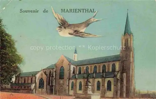 AK / Ansichtskarte  Marienthal_Elsass_Haguenau_67_Bas-Rhin Kirche