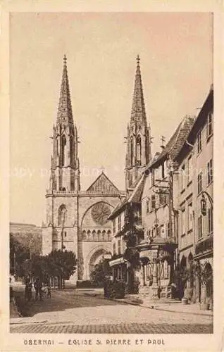 AK / Ansichtskarte  Obernai_Alsace_Oberehnheim_Elsass_67 Eglise St Pierre et Paul