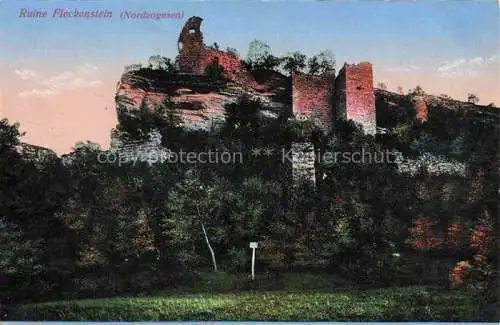 AK / Ansichtskarte  Vogesen_Vosges_Region Ruine Fleckenstein