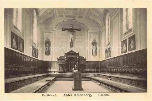 AK / Ansichtskarte  Oelenberg_Abtei_Reiningue_68_Elsass Abtei Oelenberg Kapitelsaal