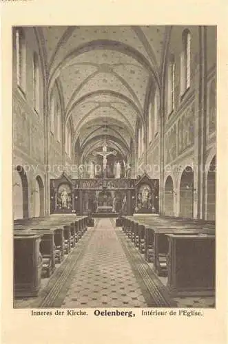 AK / Ansichtskarte  Oelenberg_Abtei_Reiningue_68_Elsass Inneres der Kirche