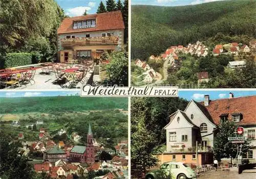 AK / Ansichtskarte  Weidenthal_Pfalz Gaststaette Berghof Panorama Gasthaus Birkenhof