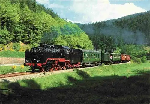 AK / Ansichtskarte  Elmstein_Rheinland-Pfalz Dampflokomotive 24009 aus dem Kuckuckbaehnel im Elmsteiner Tal