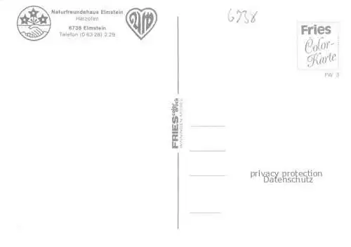 AK / Ansichtskarte  Elmstein_Rheinland-Pfalz Naturfreundehaus Elmstein Harzofen