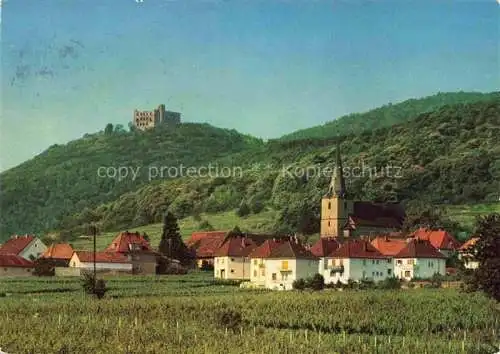 AK / Ansichtskarte  Hambach__Neustadt_Weinstrasse Hambacher Schloss Kirche