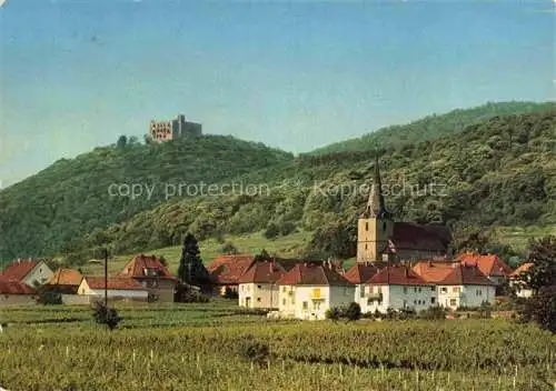 AK / Ansichtskarte  Hambach__Neustadt_Weinstrasse Hambacher Schloss Kirche