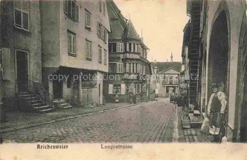 AK / Ansichtskarte  Reichenweier Reichenweiher 68 Haut-Rhin Langestrasse