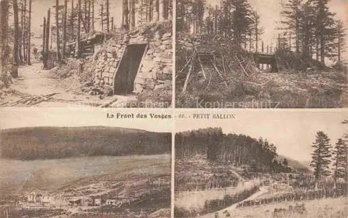 AK / Ansichtskarte  Petit Ballon Guebwiller 68 Haut-Rhin La Front des Vosges Kriegsschauplatz 1. Weltkrieg