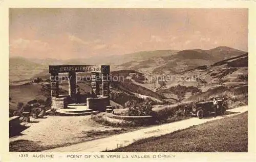 AK / Ansichtskarte  Aubure Altweier 68 Haut Rhin Point de vue vers la vallée d'Orbey