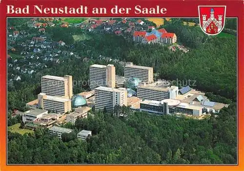 AK / Ansichtskarte  Bad Neustadt Saale Rhoen Klinikum Fliegeraufnahme