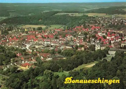 AK / Ansichtskarte  Donaueschingen Fliegeraufnahme