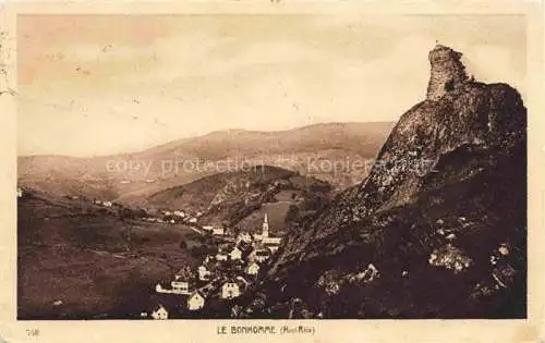 AK / Ansichtskarte  Le Bonhomme Haut Rhin Elsass Panorama