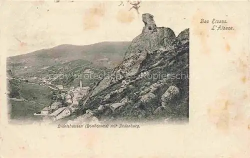 AK / Ansichtskarte  Didolshausen Bonhomme Ribeauville Alsace 68 Haut-Rhin mit Judenburg