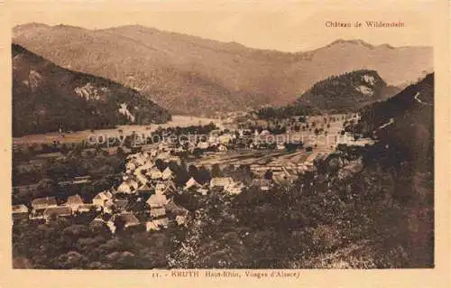 AK / Ansichtskarte  Kruth Krueth 68 Haut-Rhin Panorama Chateau de Wildenstein