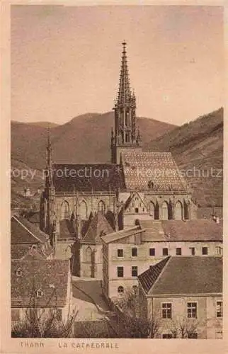 AK / Ansichtskarte  Thann  68 Haut-Rhin La Cathedrale