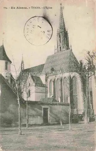 AK / Ansichtskarte  Thann  68 Haut-Rhin Eglise