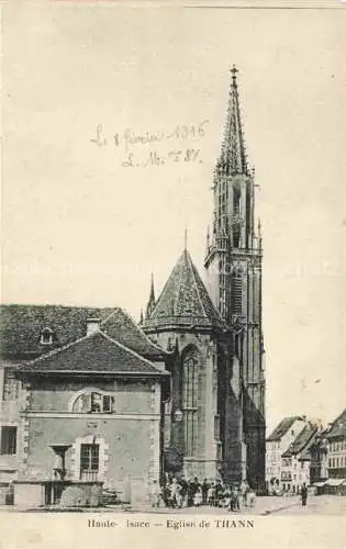 AK / Ansichtskarte  Thann  68 Haut-Rhin Eglise