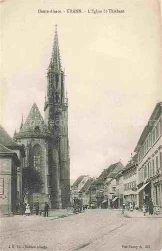 AK / Ansichtskarte  Thann  68 Haut-Rhin Eglise St Thiebaut