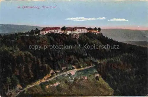 AK / Ansichtskarte  St Odilienkloster St Odilienberg Mont-Ste-Odile 67 Bas-Rhin Vue aerienne