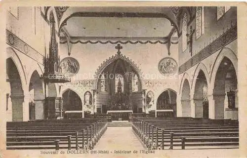 AK / Ansichtskarte  Dollern Dolleren Thann 68 Haut-Rhin Interieur de l'Eglise