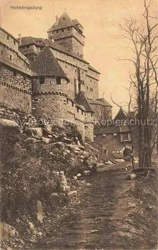 AK / Ansichtskarte  Hohkoenigsburg Haut-Koenigsbourg Schloss