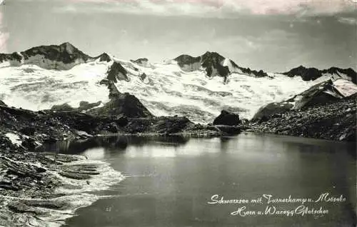 AK / Ansichtskarte  Gletscher Glacier Glaciar Ghiacciaio-- Schwarzsee Turneckamp Moesele