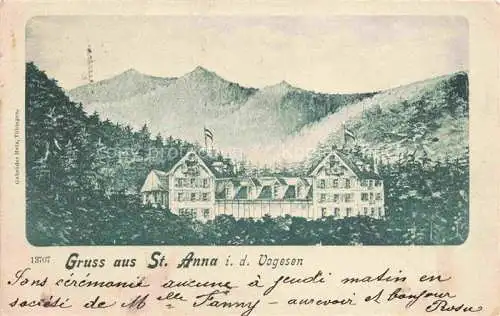 AK / Ansichtskarte  St Anna Sulz Soultz 68 Haut-Rhin Sanatorium