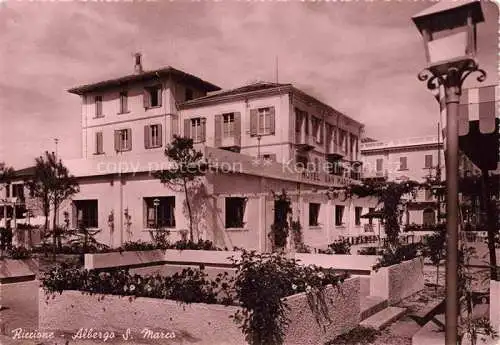 AK / Ansichtskarte  RICCIONE RIMINI IT Albergo San Marco