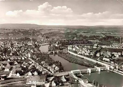AK / Ansichtskarte  Lauffen  Neckar Heilbronn BW Fliegeraufnahme
