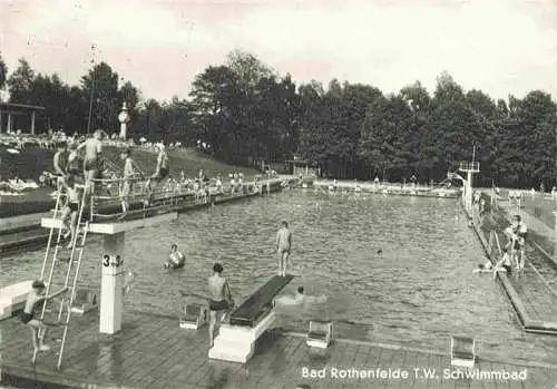 AK / Ansichtskarte  Bad Rothenfelde Schwimmbad