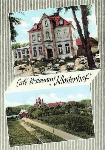 AK / Ansichtskarte  Knechtsteden Dormagen NRW Café Restaurant Klosterhof