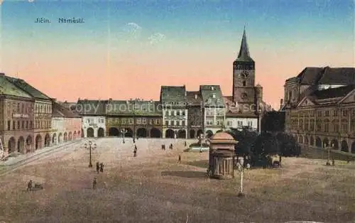 AK / Ansichtskarte  Jicin Jitschin Koeniggraetz CZ Namesti Stadtplatz