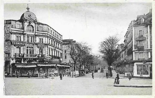 AK / Ansichtskarte  DIJON 21 Cote-d Or Avenue Maréchal Foch et Rue de la Gare