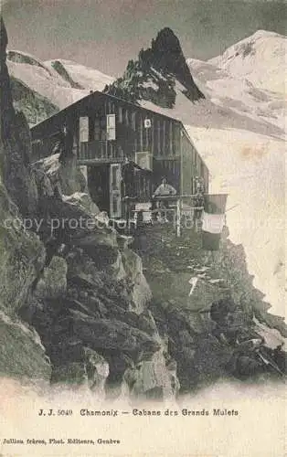 AK / Ansichtskarte  CHAMONIX 74 Haute-Savoie Cabane des Grands Mulets Berghuette Alpen