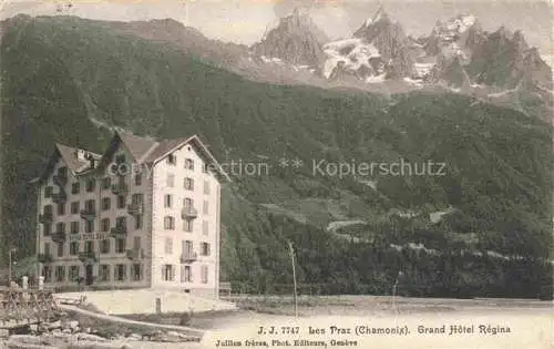 AK / Ansichtskarte  Les Praz Chamonix-Mont-Blanc 74 Haute-Savoie Grand Hôtel Régina