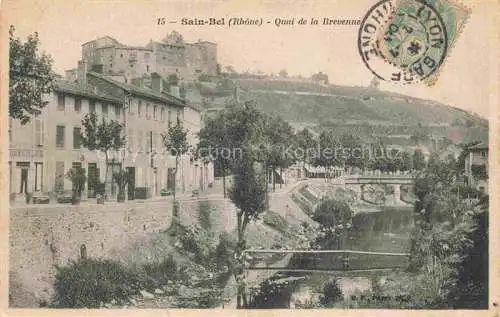 AK / Ansichtskarte  Sain-Bel Lyon 69 Rhone Quai de la Brevenne