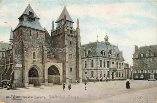 AK / Ansichtskarte  St-Brieuc 22 Cotes-d Armor Place de la Préfecture