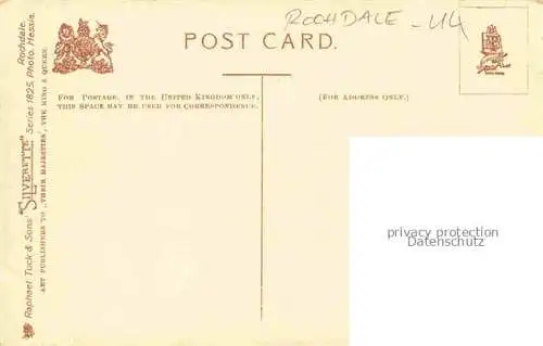 AK / Ansichtskarte  Rochdale Manchester UK Dialect Writer