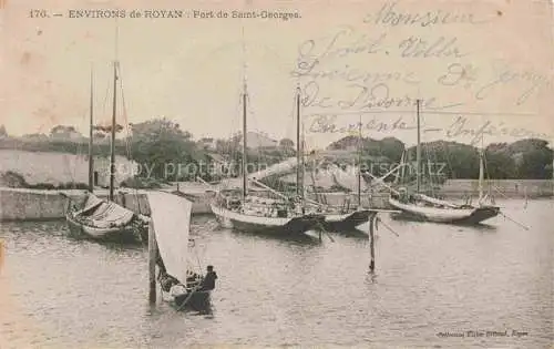 AK / Ansichtskarte  Saint-Georges-de-Didonne Le Port